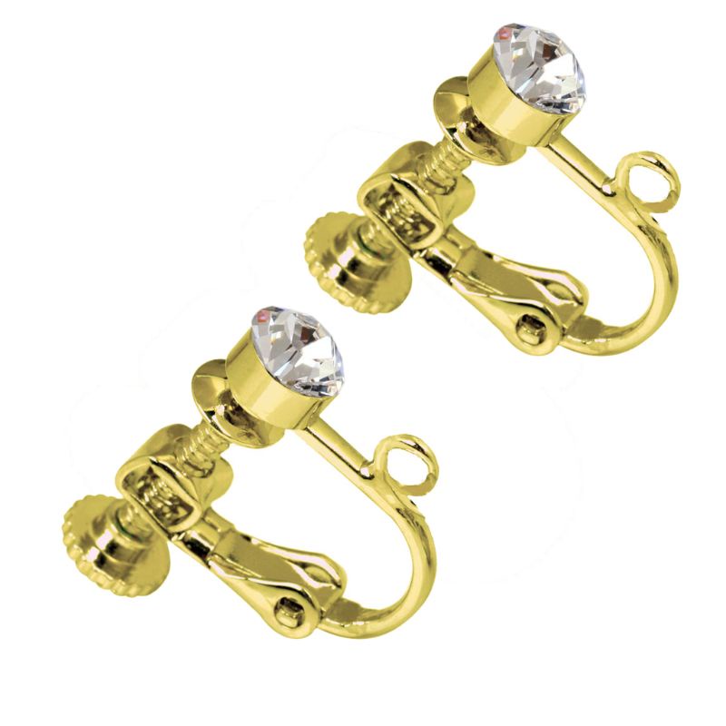 Kẹp Gắn Bông Tai An Toàn Không Gây Dị Ứng Không Phai Màu Dùng Làm Trang Sức DIY