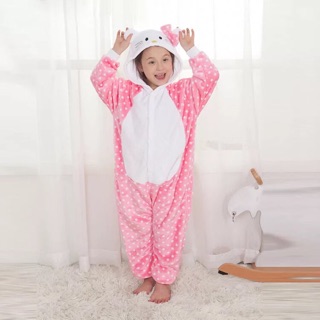 Bộ đồ liền thân kity hồng