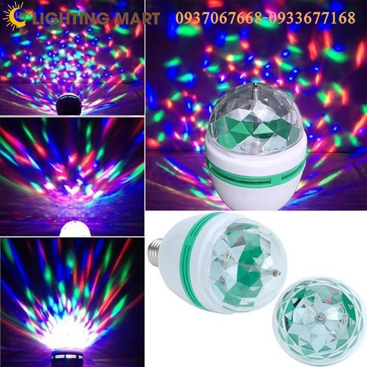 ĐÈN CẦU XOAY ĐUÔI E27 - ĐÈN LED TRANG TRÍ NGÀY LỄ TẾT