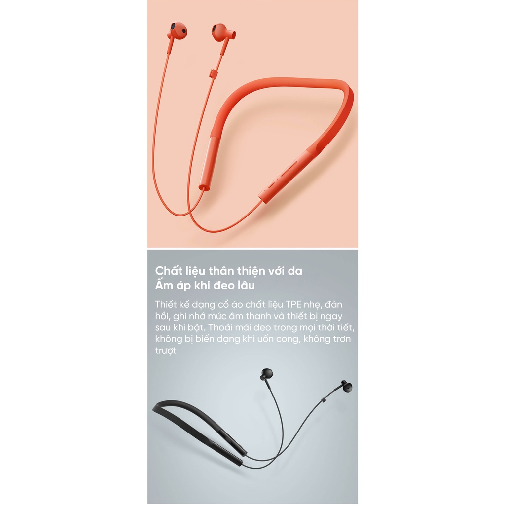 [Mã 159ELSALE hoàn 7% xu đơn 300K] Tai nghe Bluetooth Xiaomi Neckband Earphone Basic