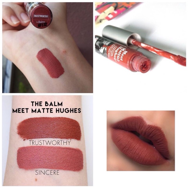 SON KEM THE BALM MEET MATTE HUGHES màu TRUSTWORTHY