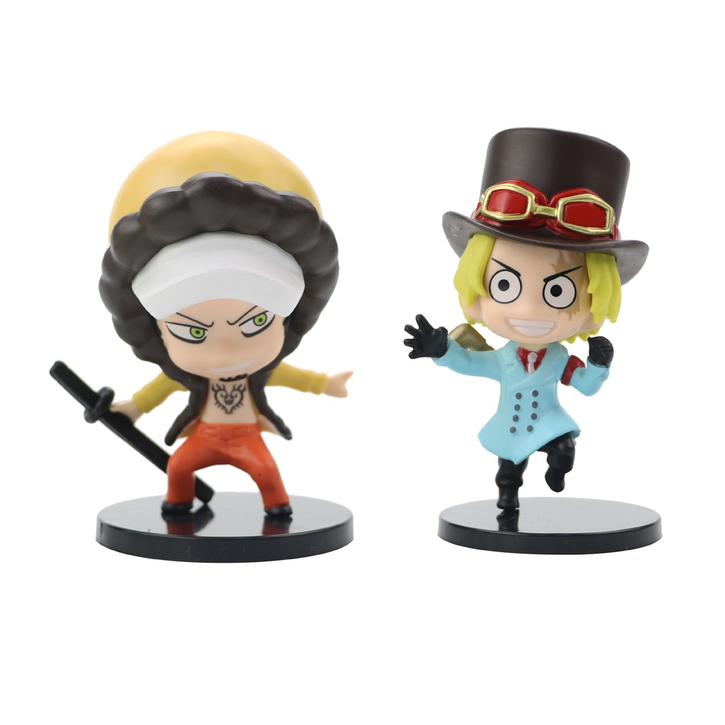Ảnh thật 🌟 Set 6 Mô Hình One Piece - Cao 10cm 🌟