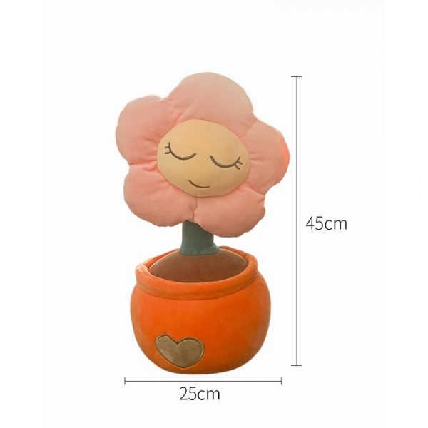 Gấu bông hình bông hoa hướng dương