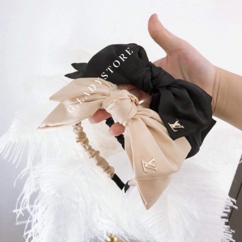 Bơm LV siêu hót trend.vip 10 mẫu bơm băng đô,Cài tóc nơ xinh, bơm vải hót ,hàng vip xinh sang chảnh vip