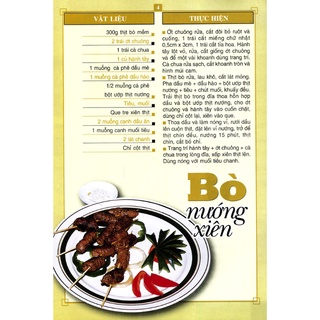 Sách - 60 Món Ăn Được Ưa Thích - Món Bò