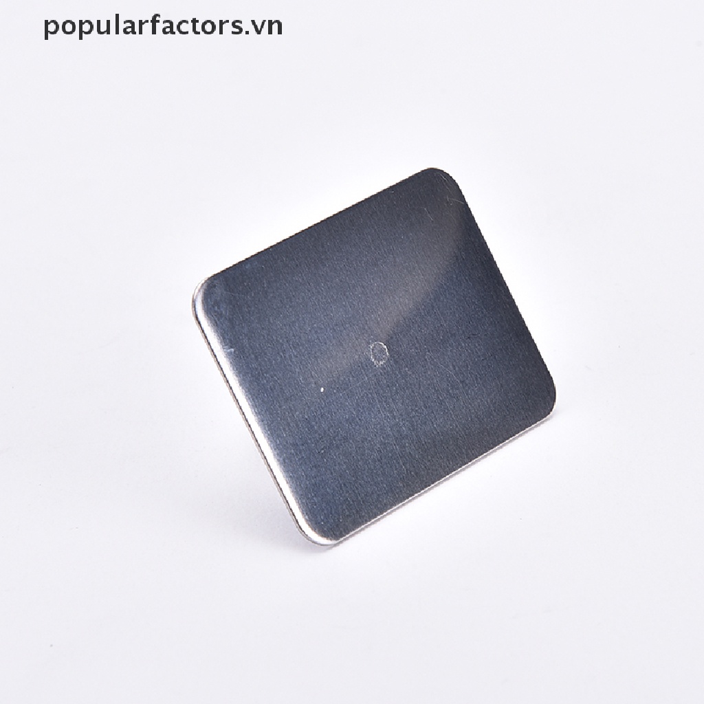 Nhẫn Điều Chỉnh Được Bằng Thép Không Gỉ Dùng Trộn Màu Kem Nền Trang Điểm