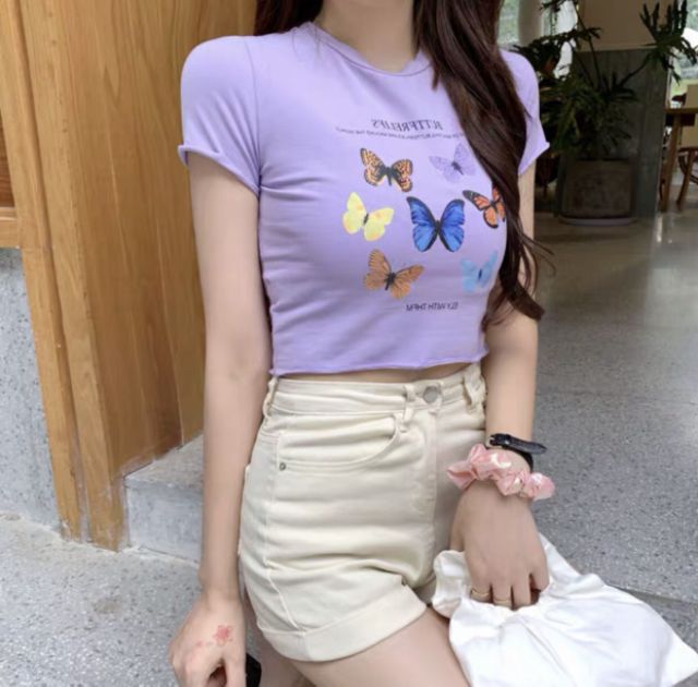 Áo thun croptop | BigBuy360 - bigbuy360.vn