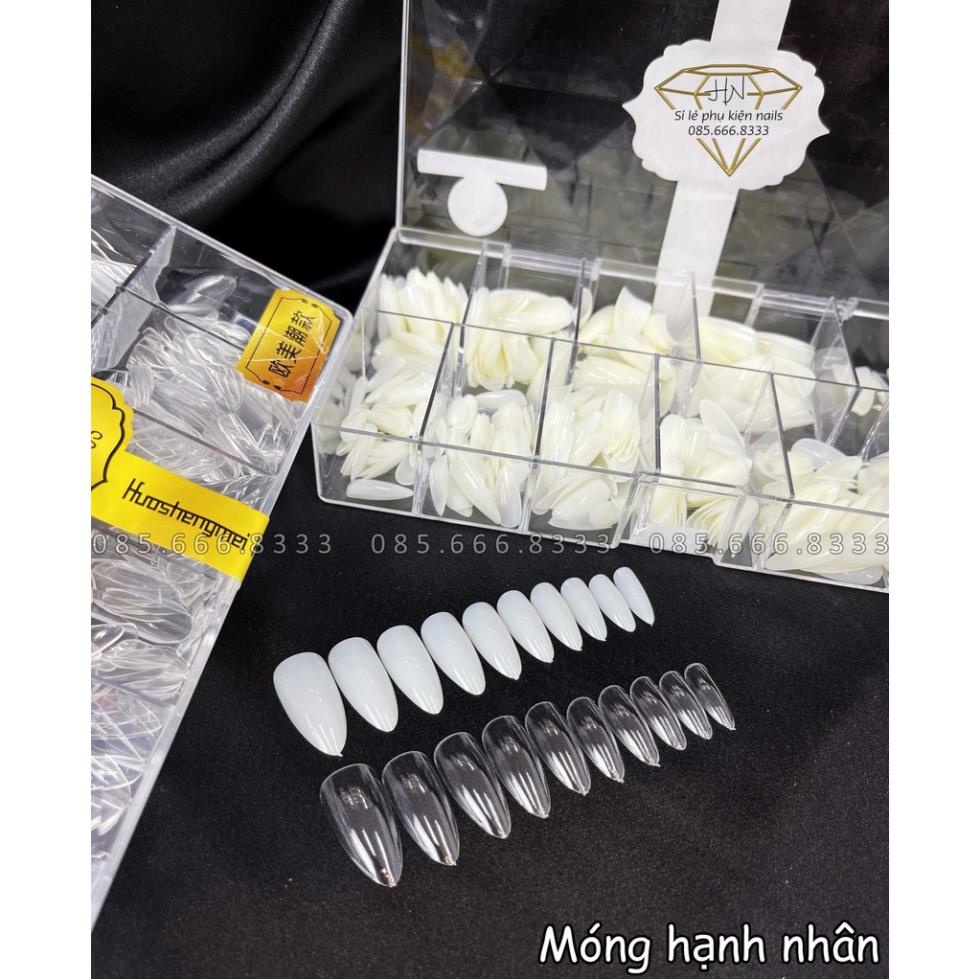 Móng Úp HSM Vuông, Nhọn, Thang, Bầu, Tròn Nhám HSM tem mới cao cấp nhất