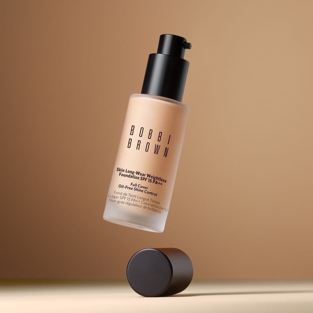 Kem Nền Kiềm Dầu Lâu Trôi Bobbi Brown Skin Long-Wear Weightless Foundation SPF 15 PA++ 30ml Chính Hãng