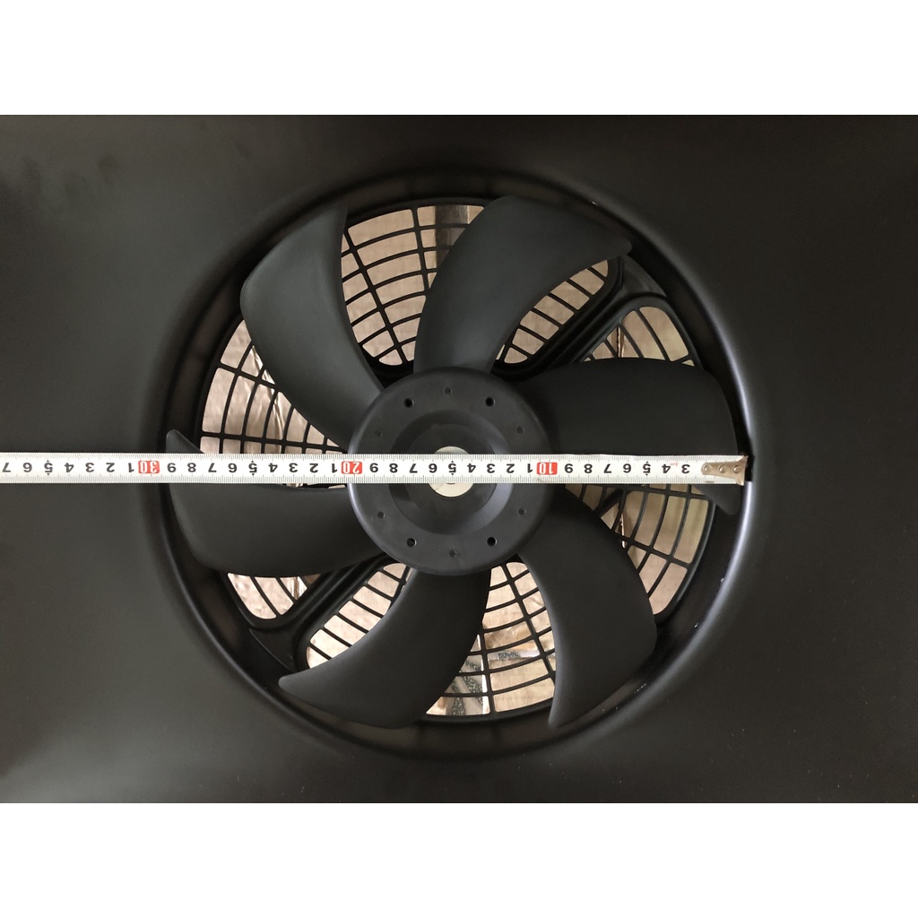 Quạt Dàn  nóng lồng sắt chế 14x23 12V / 24V 35x58 cm hàng Trung Quốc