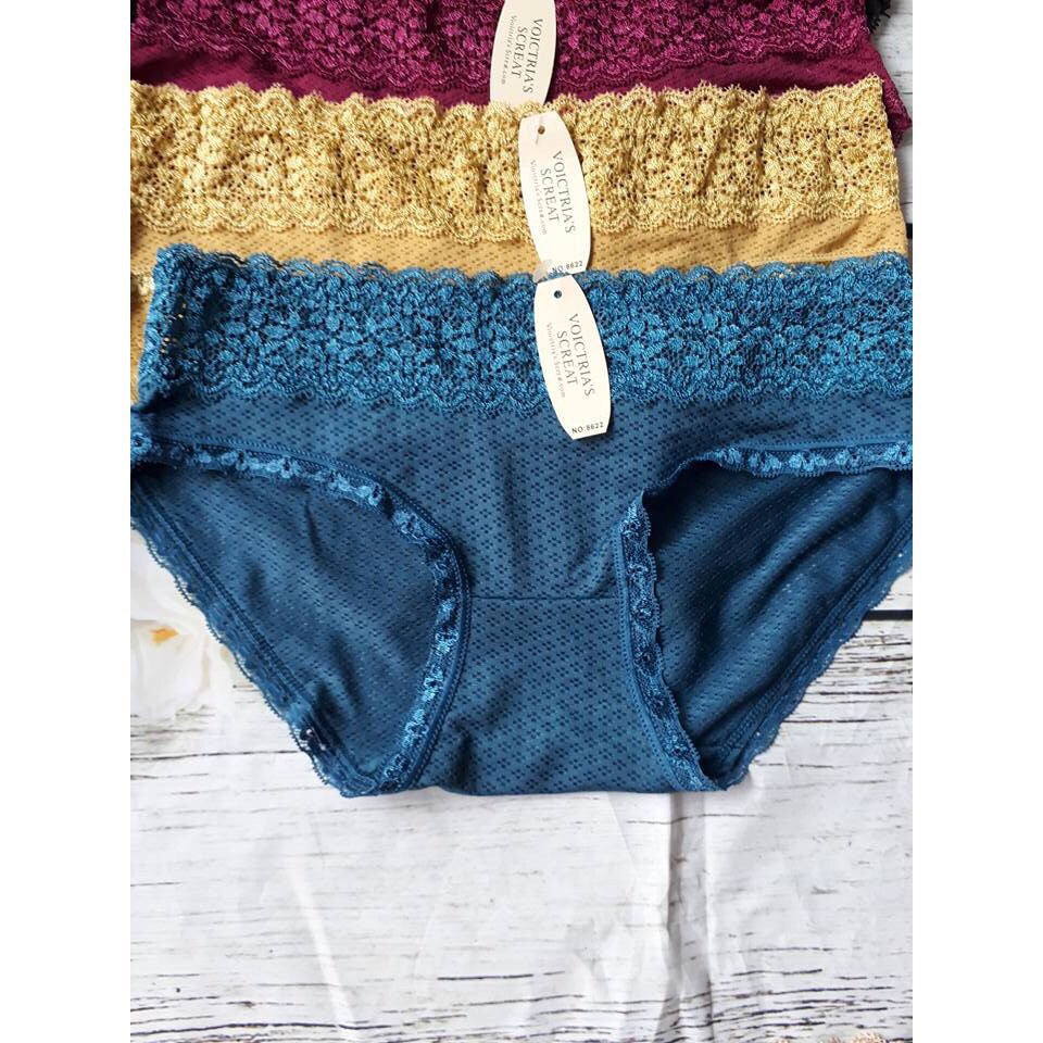 Set 5 quần lót phối ren siêu mát | BigBuy360 - bigbuy360.vn