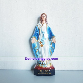Tượng đức mẹ ban ơn cao 20cm