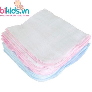 Khăn Xô 3 Lớp Cho Bé Nhật Nam (Gói 10c)