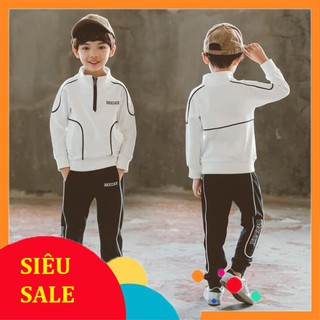Bộ Thể Thao Cổ Bẻ bé trai cực ngầu