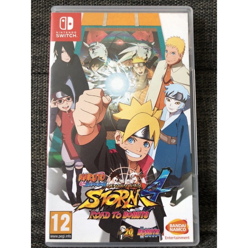 Naruto Storm 4 Shippuden Ultimate Ninja Road to Boruto trò chơi điện tử máy Nintendo Switch 2nd còn mới