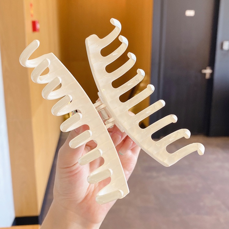 Kẹp tóc cỡ lớn đơn giản phong cách Hàn Quốc thời trang cho nữ