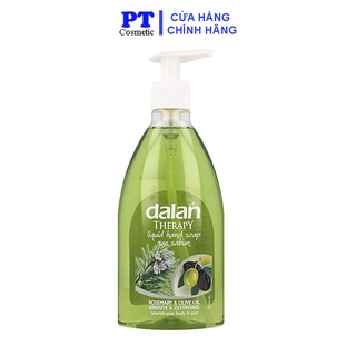 Xà Phòng Rửa Tay Dalan Hoa Hương Thảo & Olive - Dalan Therapy Liquid Hand Soap Rosemany & Olive Oil 400ml
