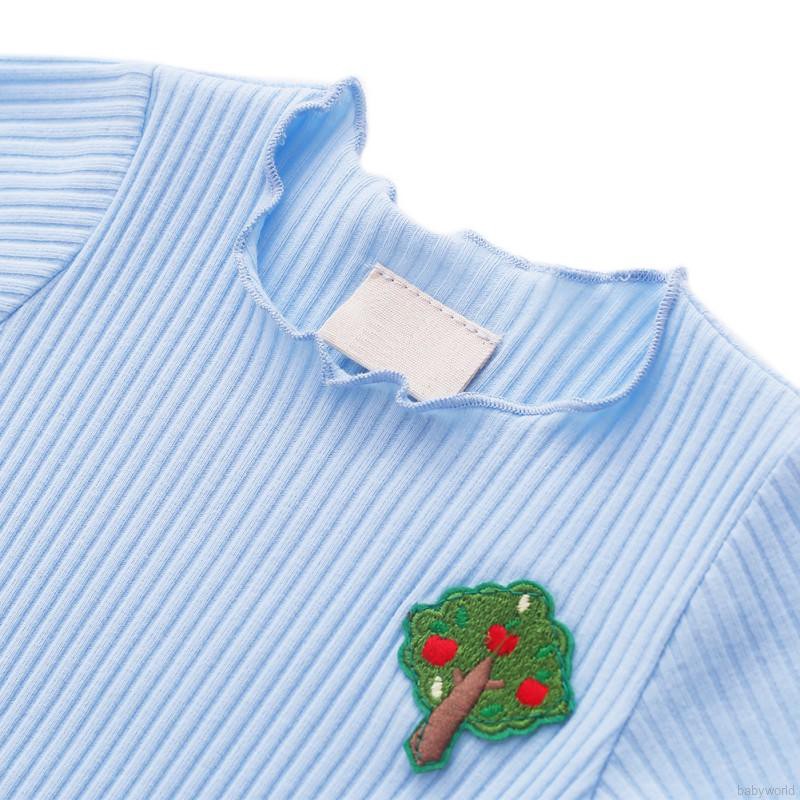 Áo thun ngắn tay mùa hè xinh xắn dành cho bé gái