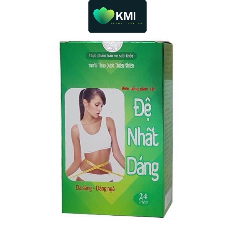 Viên uống Giảm Cân Đệ Nhất Dáng chính hãng, an toàn hiệu quả Hộp 24 viên