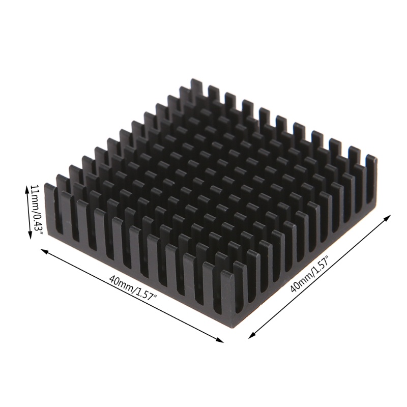 Tấm TảN NhiệT BằNg HợP Kim Nhôm KíCh ThướC 40x40x11mm