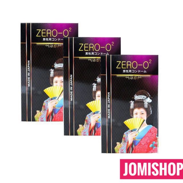 Bao cao su Zero-O2 siêu mỏng 

( 12 cái)