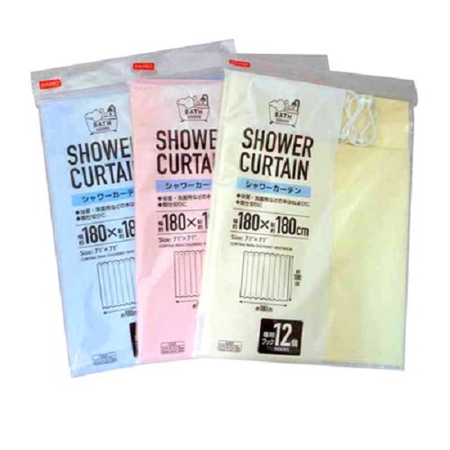 Daiso Rèm Che Nhà Tắm Shower Curtain 70.9In.-70.9In.