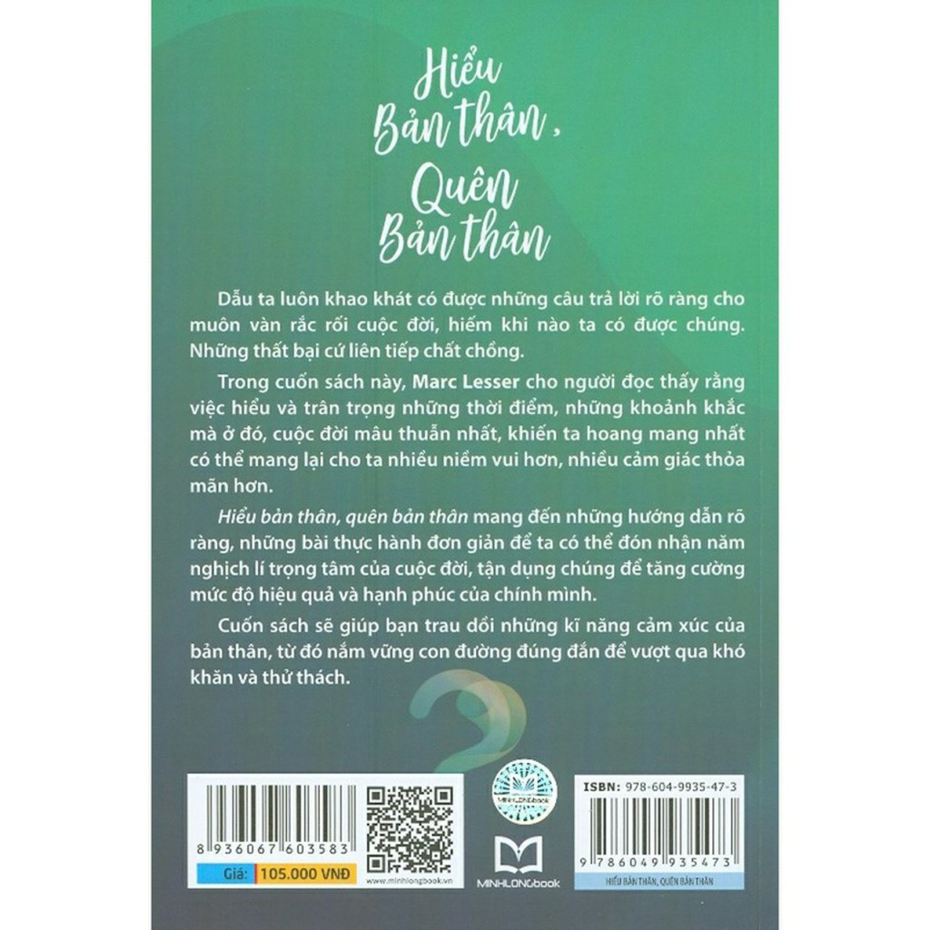 Sách - Hiểu Bản Thân, Quên Bản Thân