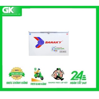  Tủ Đông Sanaky VH-2899W3 - 2 NGĂN 1 ĐÔNG 1 MÁT,2 CỬA,220 LÍT