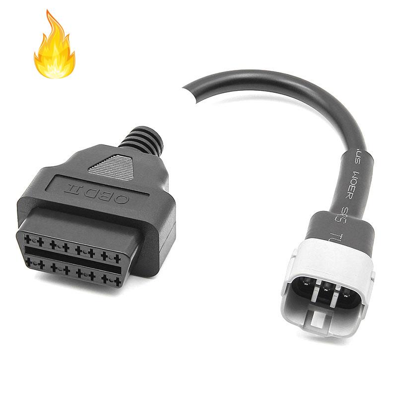 Dây Cáp Chuyển Đổi 6 Pin Sang OBD2 16 Pin Cho Xe Máy Suzuki