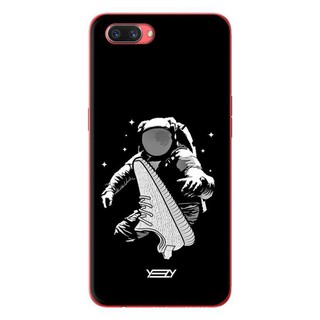 Ốp lưng oppo a3s - yezzy nền đen