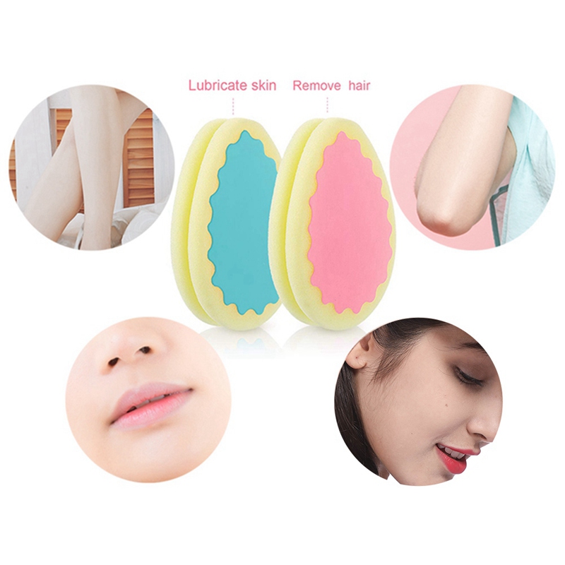 (Hàng Mới Về) Miếng Xốp Tẩy Lông Ma Thuật Không Đau | BigBuy360 - bigbuy360.vn