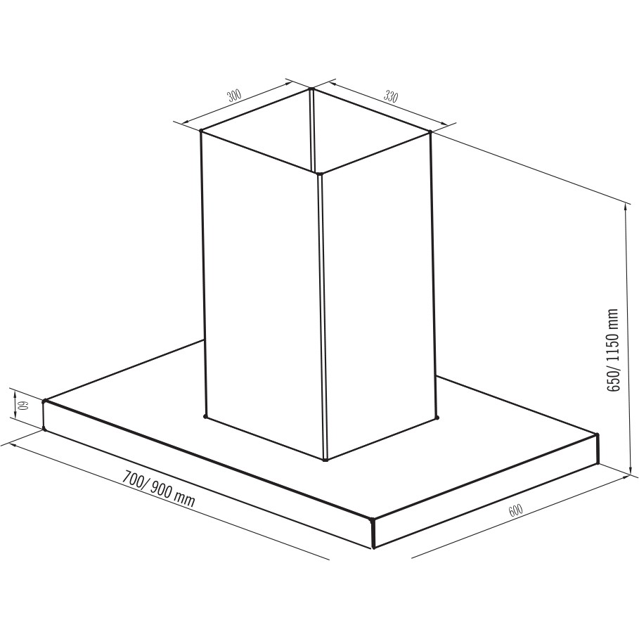 Máy hút mùi Eurosun EH-90AF88 - GIẢM THÊM TIỀN MẶT