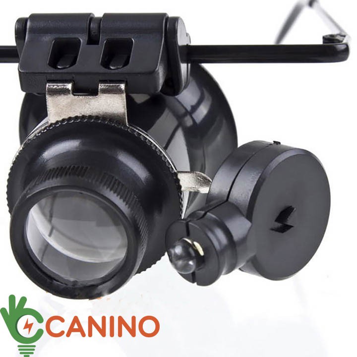 Kính lúp đeo mắt có đèn v1 Canino (lỗi 1 đổi 1 trong 7 ngày)