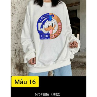 [Hàng order]Áo sweater nỉ da cá