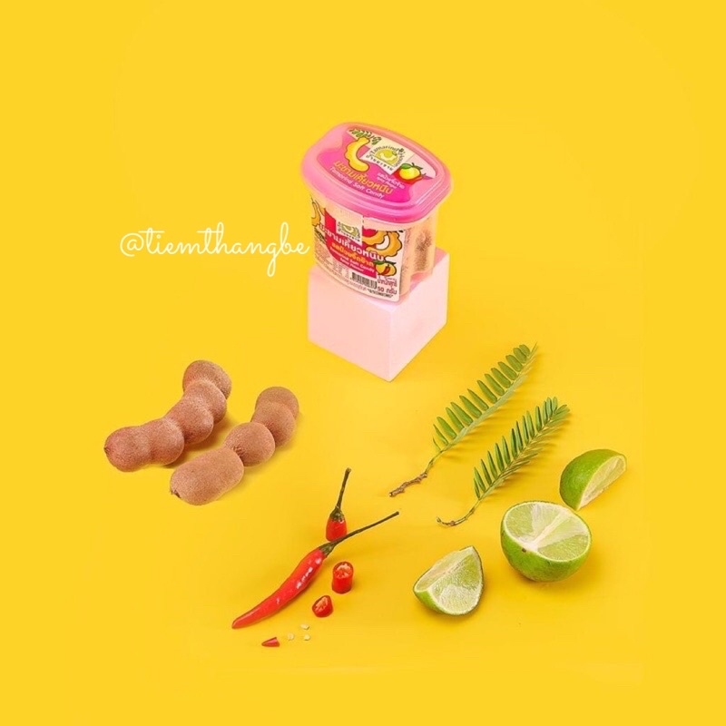 Kẹo Me Thái Có Độ Dai Dẻo Phủ Lớp Mận Bên Ngoài Hũ 50G