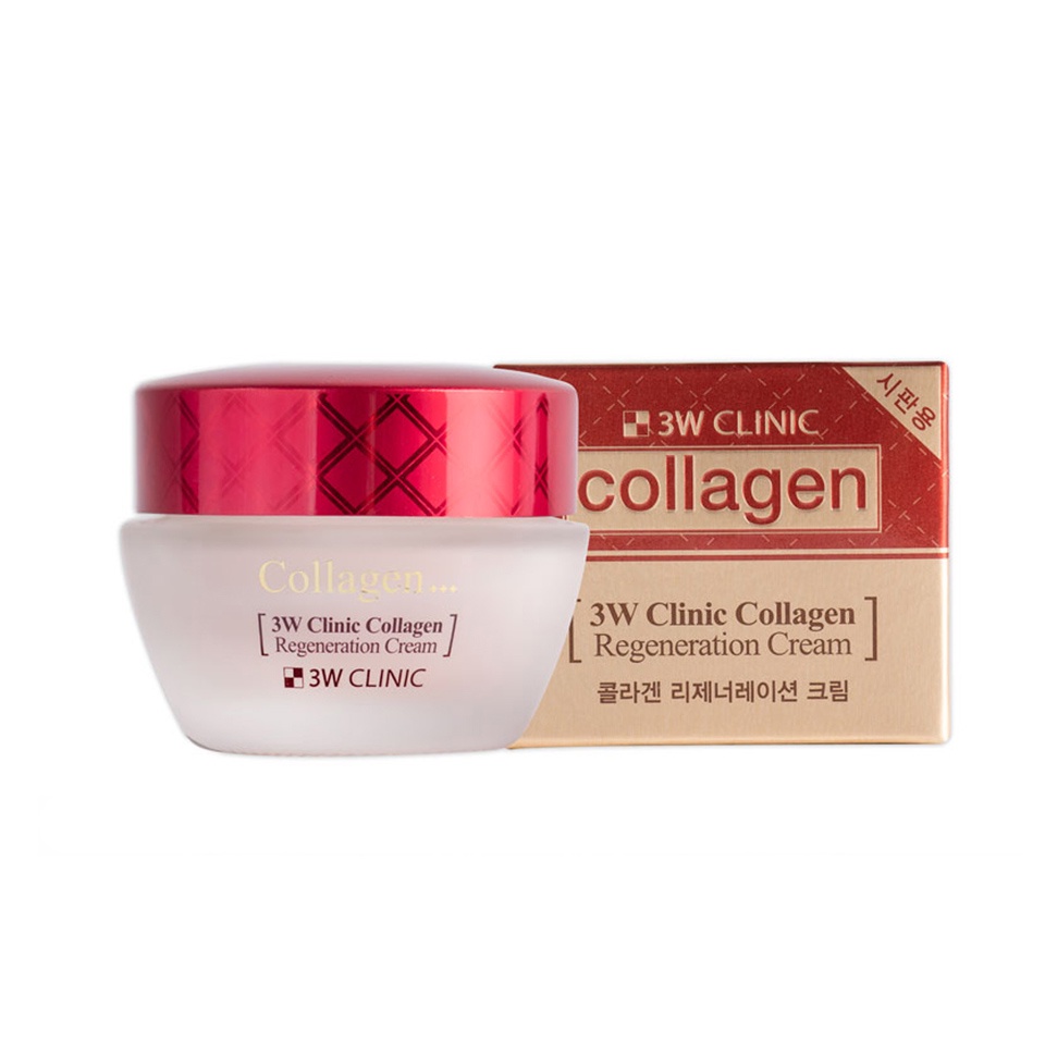 Kem dưỡng tái tạo da 3w Clinic Collagen Regeneration Kem dưỡng da Hàn Quốc