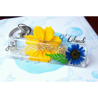 Móc khóa Thẻ Hoa 8cm Lilande