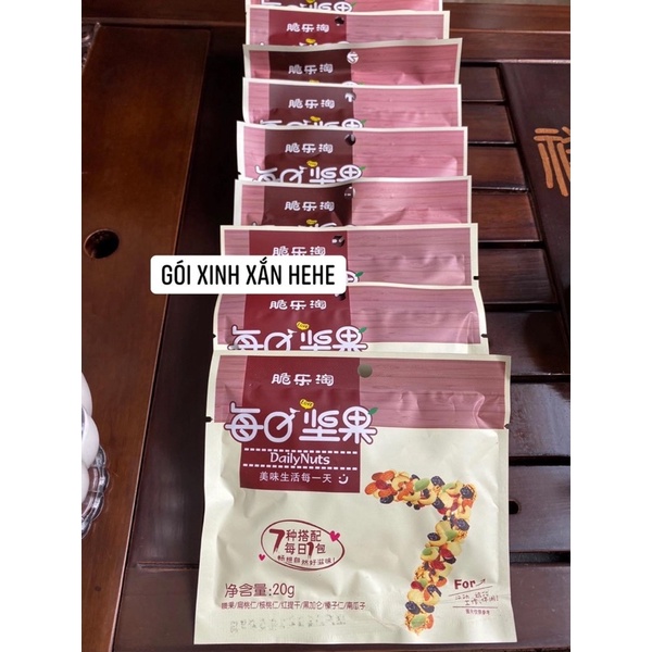 1 thùng 30 gói hạt dinh dưỡng 7dailys siêu ngon chất lượng