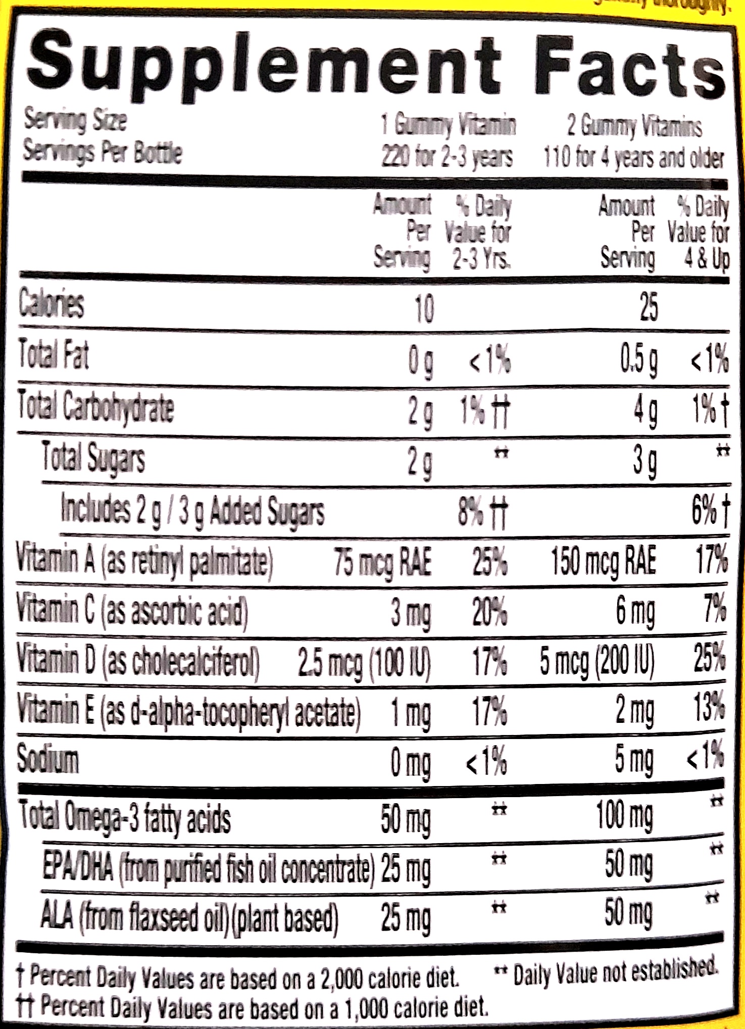 Kẹo dẻo bổ sung nhiều loại Vitamin L’il Critters Gummy Vites 300 viên (Mẫu mới)