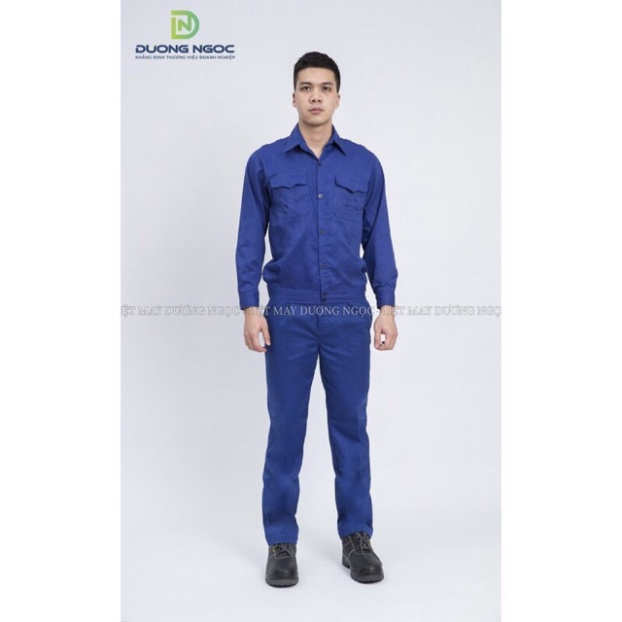 Quần Áo Công Nhân Vải Kaki Đẹp - Quần Áo Bảo Hộ Lao Động [DOO SAFETY]
