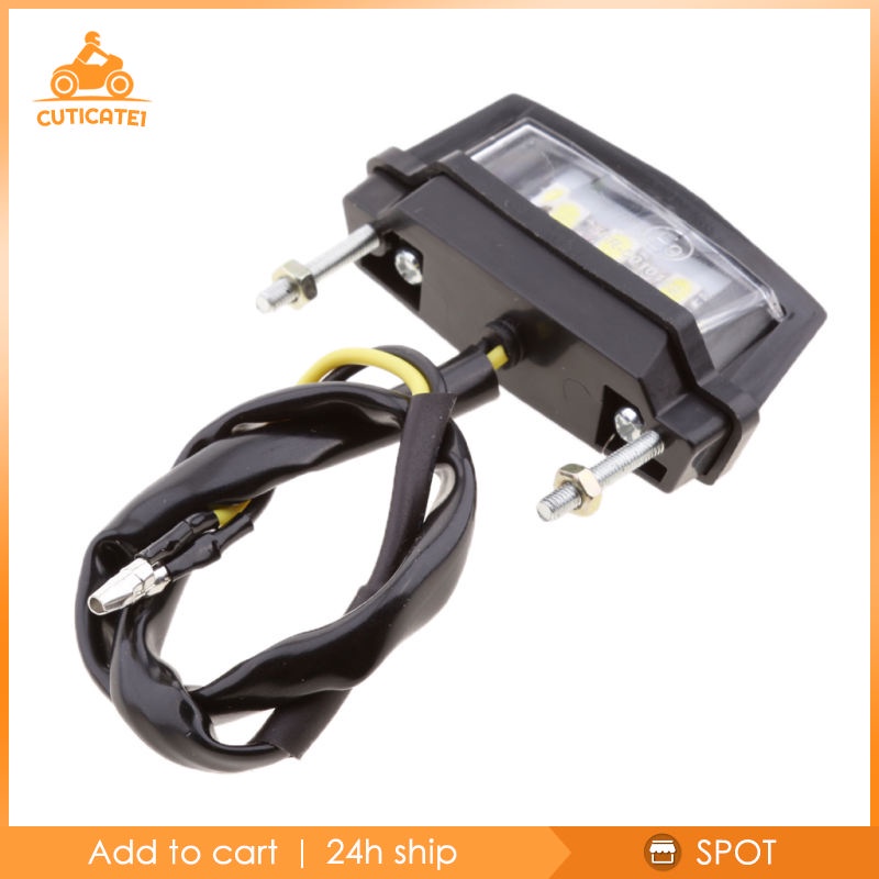 Đèn LED Hậu Chiếu Biển Số Xe Cho Xe Moto ATV