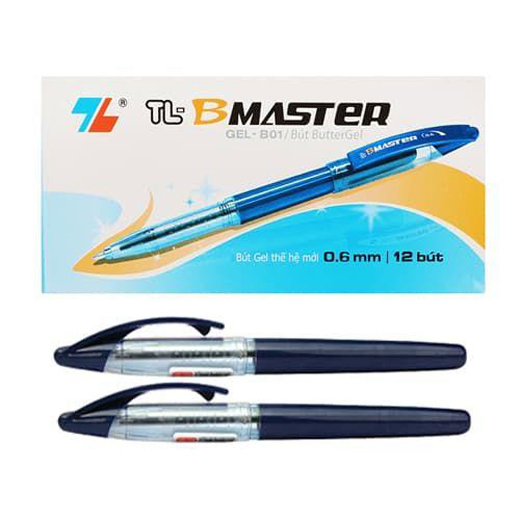 Bút Gel Thiên Long GEL-B01 (Hộp 10 cây)