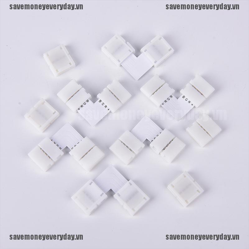 Bộ 10 Đầu Chuyển Đổi Không Hàn Cho Đèn LED 5050 RGB