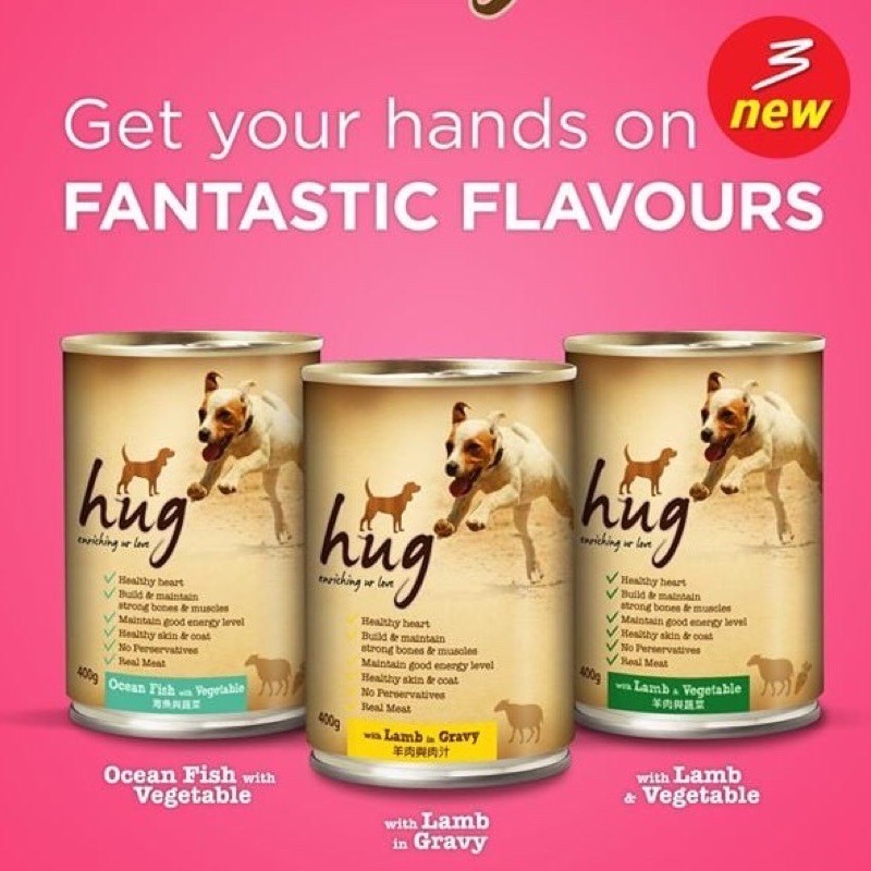 PATE HUG CHO CHÓ DẠNG LON 400g XUẤT XỨ THÁI LAN