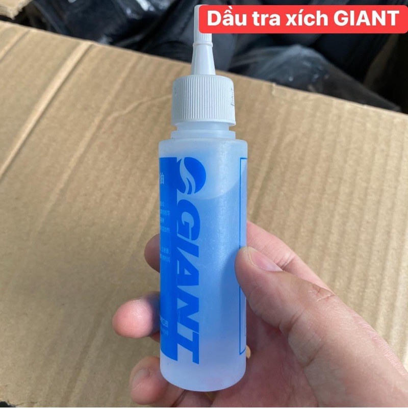 Dầu Tra Sên, Xích, Líp Xe Đạp Giant 60ml bôi trơn