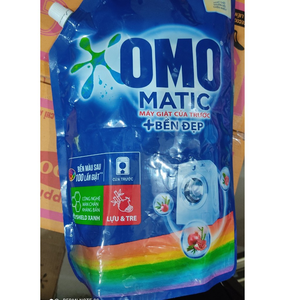 Nước giặt omo matic cửa ngang 2 kg- 2.9 kg