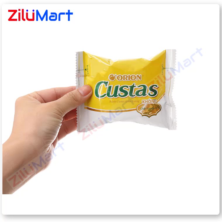 Bánh kem trứng Custas