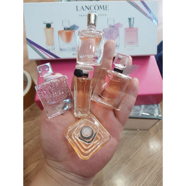 SET NƯỚC HOA LANCOME TRAVEL EXCLUSIVE MINI 🍇 5 MÙI SIÊU HOT- HỘP QUÀ NHỎ XINH🍇