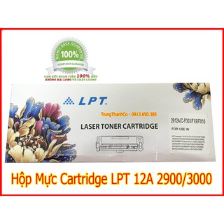 Hộp Mực Máy In Cartridge LPT 12A 2900/3000