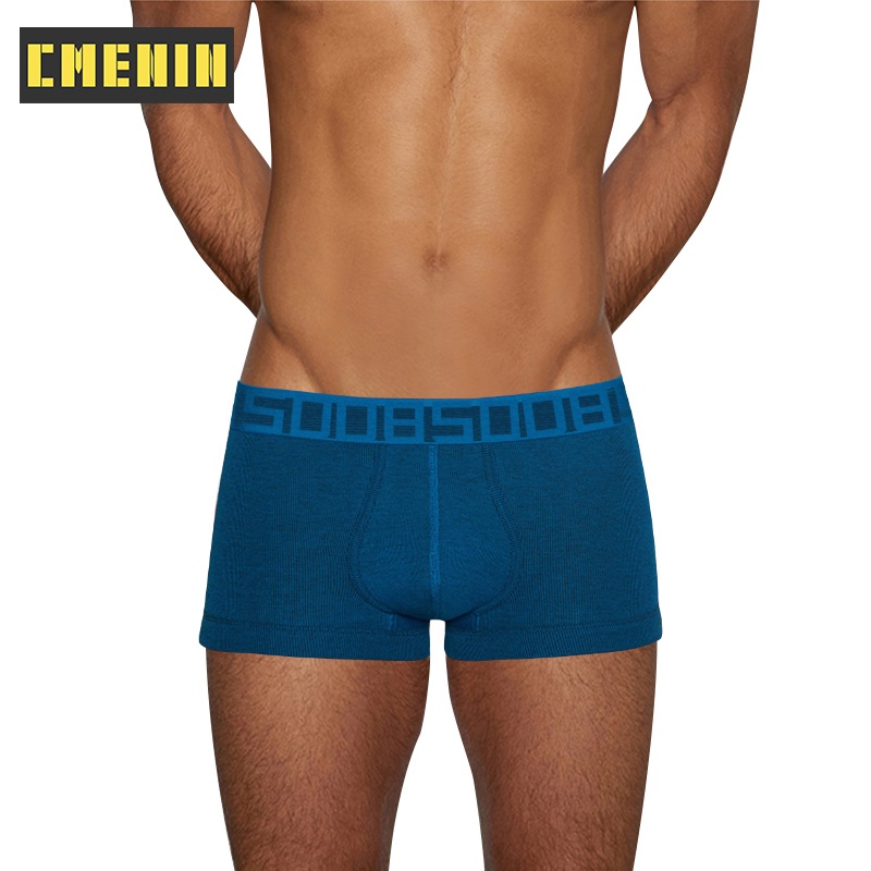 Quần Lót Boxer In Chữ Nhanh Khô Thời Trang Dành Cho Nam BS3129